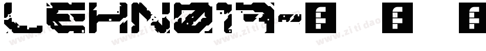 LEHN017字体转换