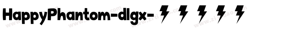 HappyPhantom-dlgx字体转换