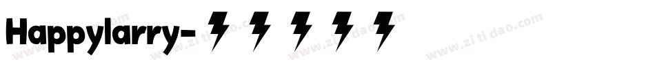 Happylarry字体转换