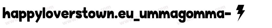 happyloverstown.eu_ummagomma字体转换