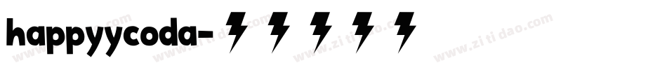 happyycoda字体转换