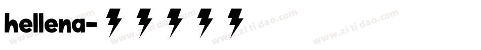 hellena字体转换