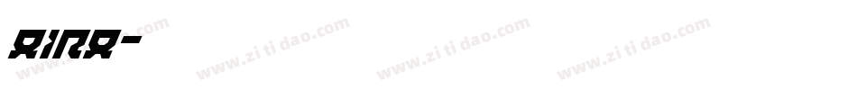 aira字体转换