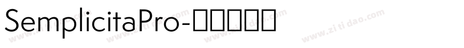 SemplicitaPro字体转换