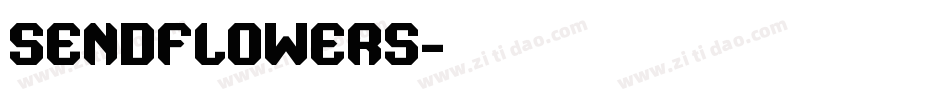 SendFlowers字体转换