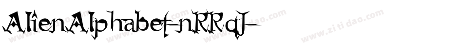 AlienAlphabet-nRRqJ字体转换