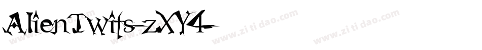 AlienTwits-zXY4字体转换