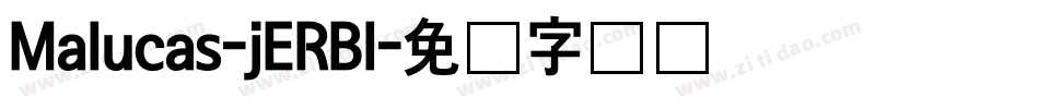 Malucas-jERBl字体转换