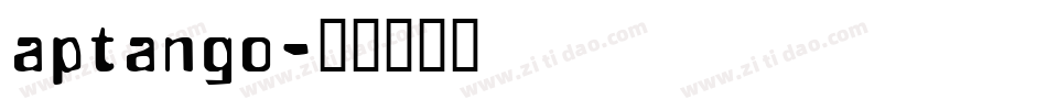 aptango字体转换
