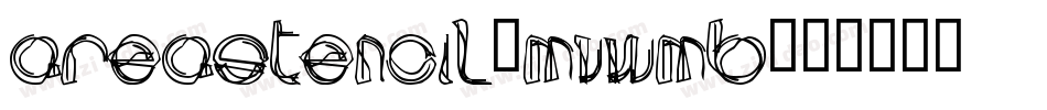 AreaStencil-MVWmB字体转换