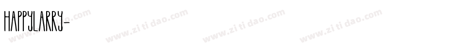 Happylarry字体转换