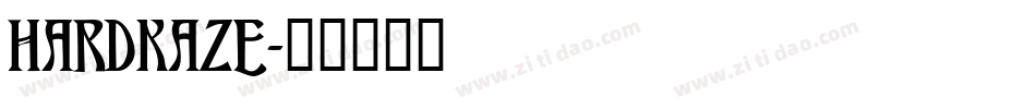 HARDKAZE字体转换