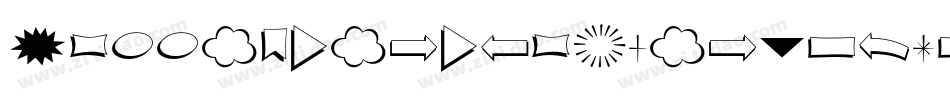 RabbidHighwaySignExtendedItalic-1MR2字体转换