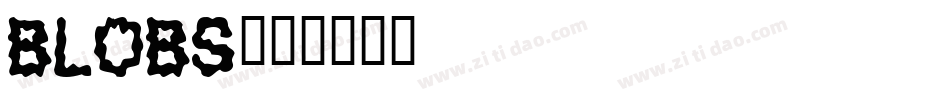 blobs字体转换