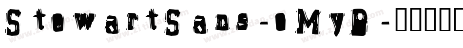 StewartSans-oMyB字体转换