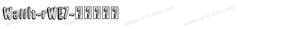 WallIt-rWE7字体转换