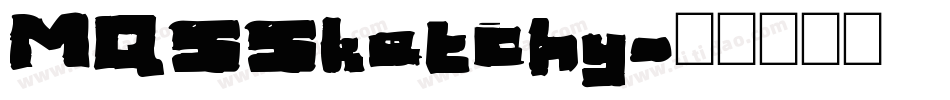 MQSSketchy字体转换