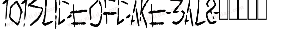 101SliceOfCake-3aL8字体转换