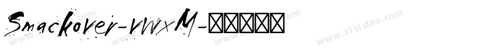 Smackover-vwxM字体转换