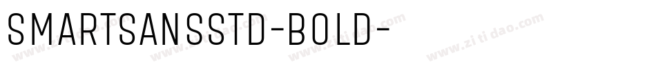 SmartSansStd-Bold字体转换