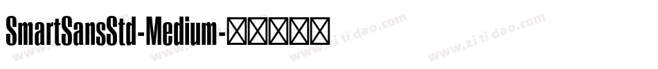 SmartSansStd-Medium字体转换