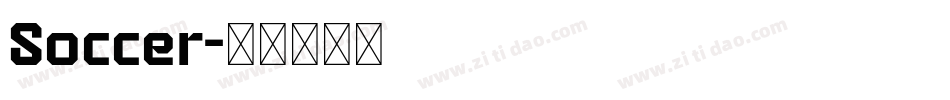 Soccer字体转换