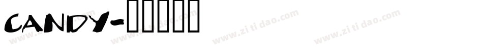CANDY字体转换