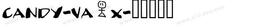 Candy-Va8x字体转换