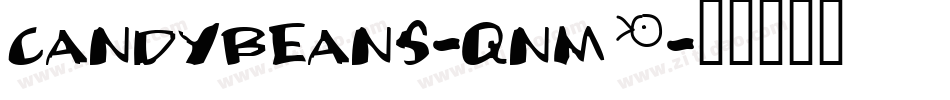 CandyBeans-qnM5字体转换