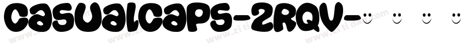 CasualCaps-2Rqv字体转换