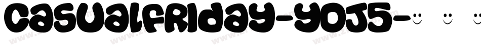 CasualFriday-yoJ5字体转换
