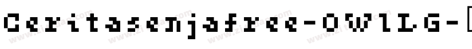 Ceritasenjafree-0WlLG字体转换