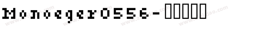 Monoeger0556字体转换