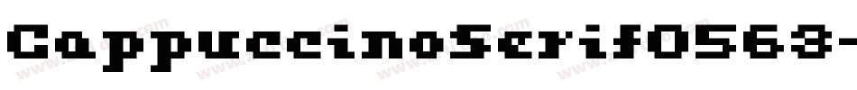 CappuccinoSerif0563字体转换