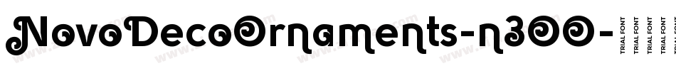 NovoDecoOrnaments-n3OO字体转换 NovoDecoOrnaments-n3OO字体转换
