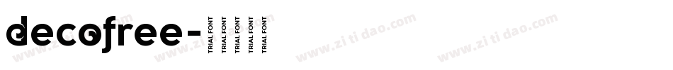 decofree字体转换