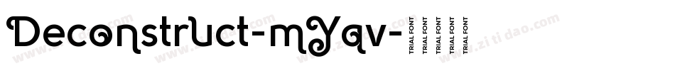 Deconstruct-mYqv字体转换