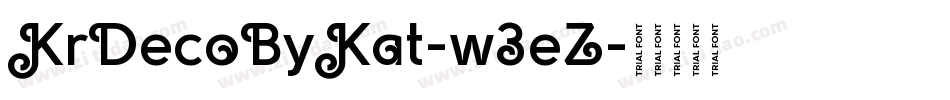 KrDecoByKat-w3eZ字体转换