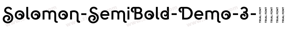 Solomon-SemiBold-Demo-3字体转换