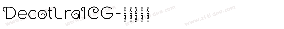 DecoturaICG字体转换