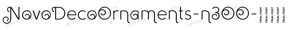 NovoDecoOrnaments-n3OO字体转换 NovoDecoOrnaments-n3OO字体转换
