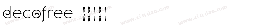 decofree字体转换