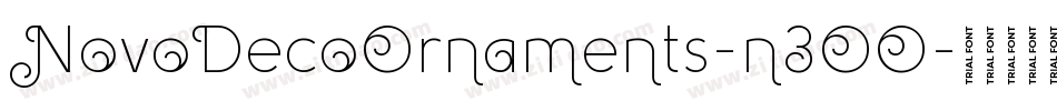 NovoDecoOrnaments-n3OO字体转换 NovoDecoOrnaments-n3OO字体转换