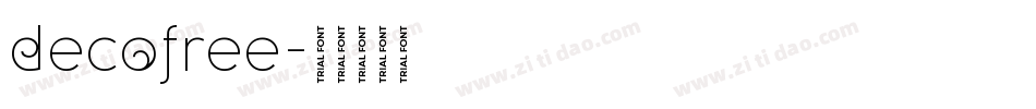 decofree字体转换