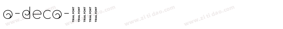o-deco字体转换