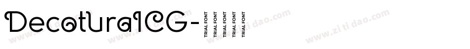 DecoturaICG字体转换
