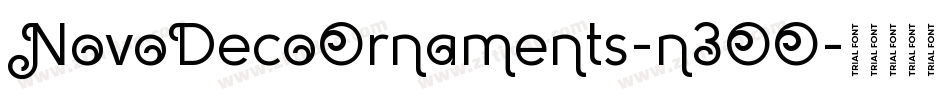 NovoDecoOrnaments-n3OO字体转换 NovoDecoOrnaments-n3OO字体转换