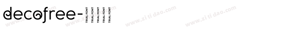 decofree字体转换