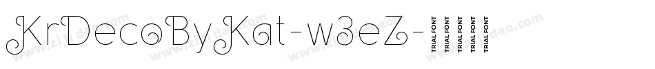 KrDecoByKat-w3eZ字体转换