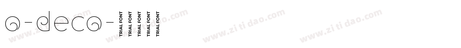 o-deco字体转换
